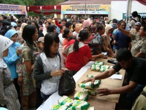 Sembako 1/2 Harga di Pasar Murah Jakarta Pusat pada 17-18 Juli 2014
